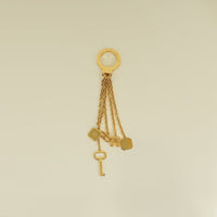 Celine Gold Triomphe Multiple Charm