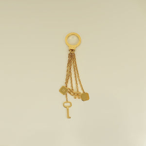 Celine Gold Triomphe Multiple Charm