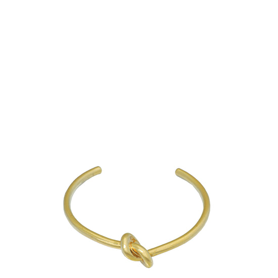 Celine Gold Knot Extra Thin Small Bracelet