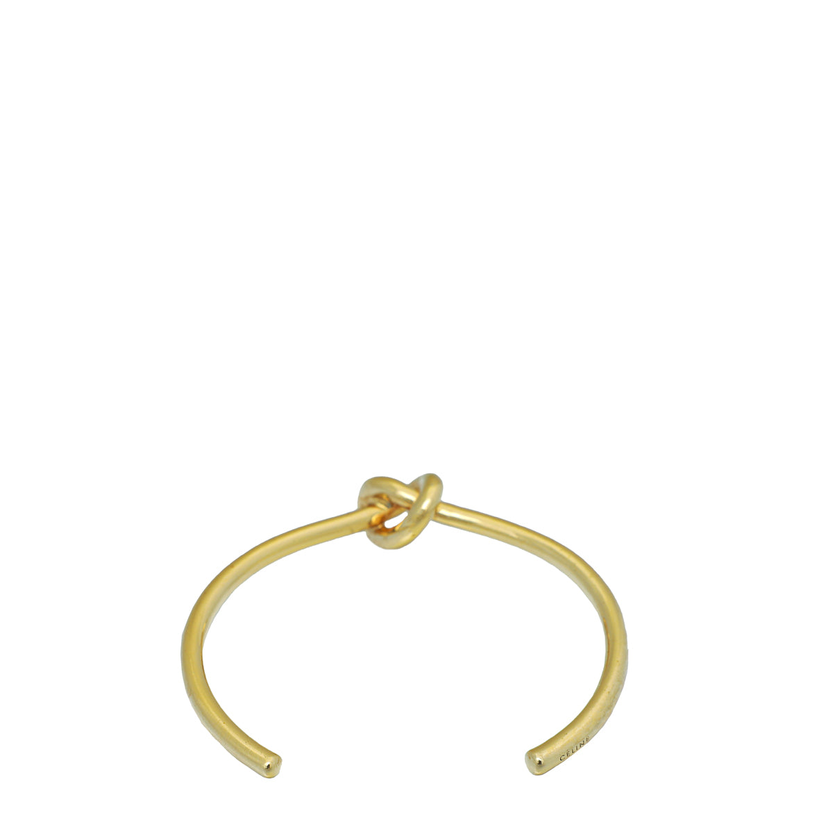 Celine Gold Knot Extra Thin Small Bracelet
