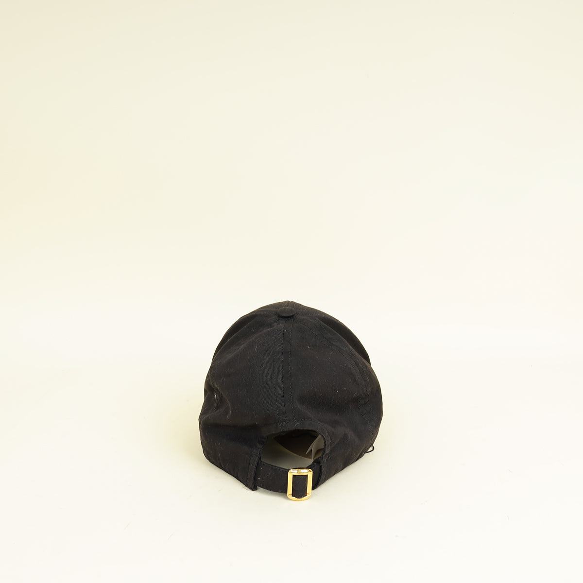 Celine Black Basaball Cap Hat