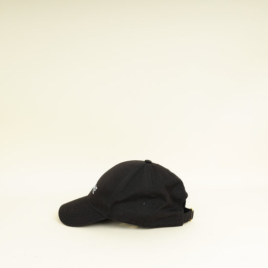 Celine Black Basaball Cap Hat