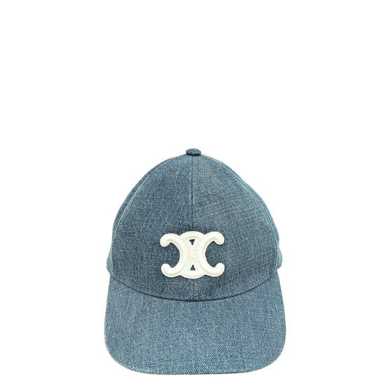 Celine Dark Union Triomphe Baseball Cap