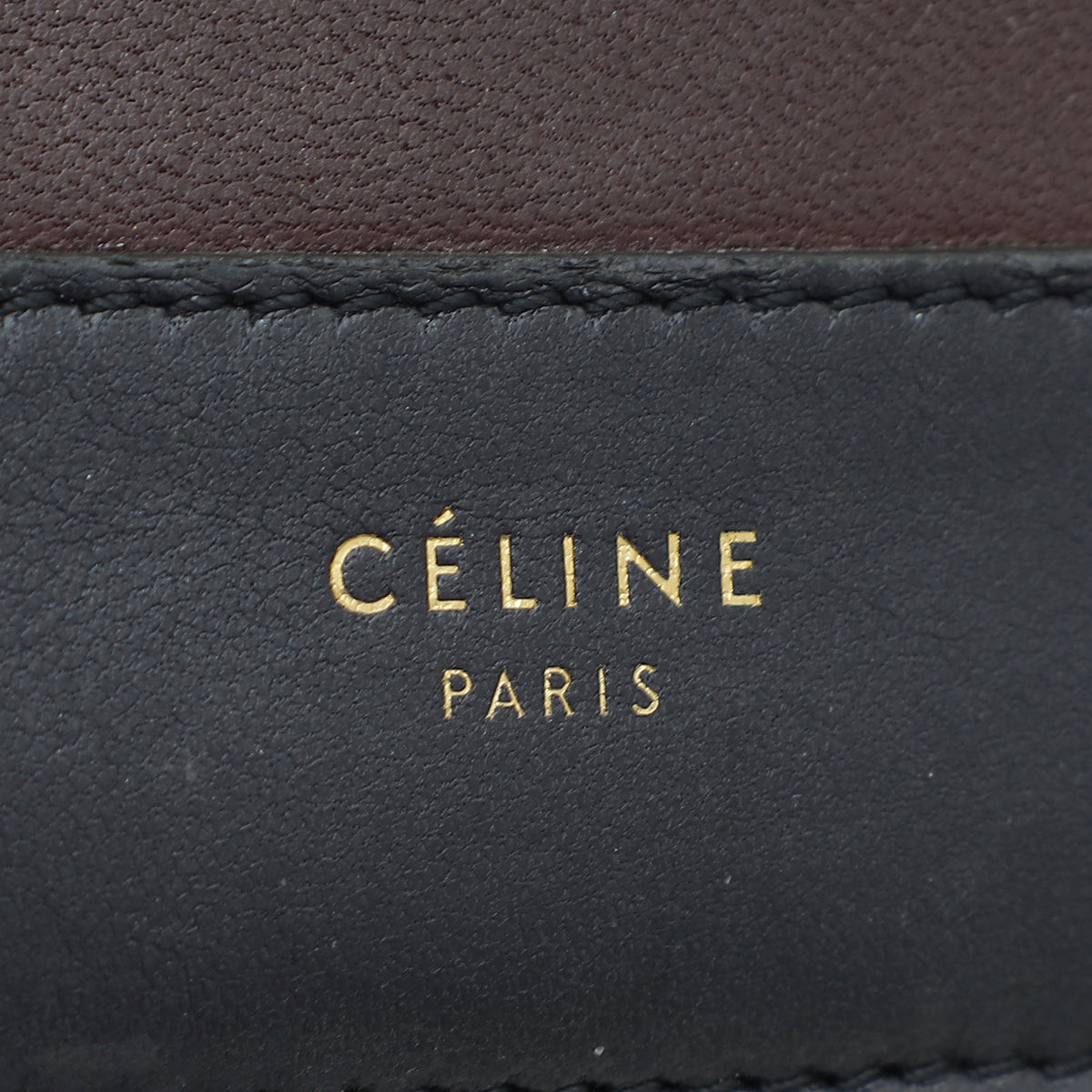 Celine Bicolor Multifunction Medium Frame Wallet
