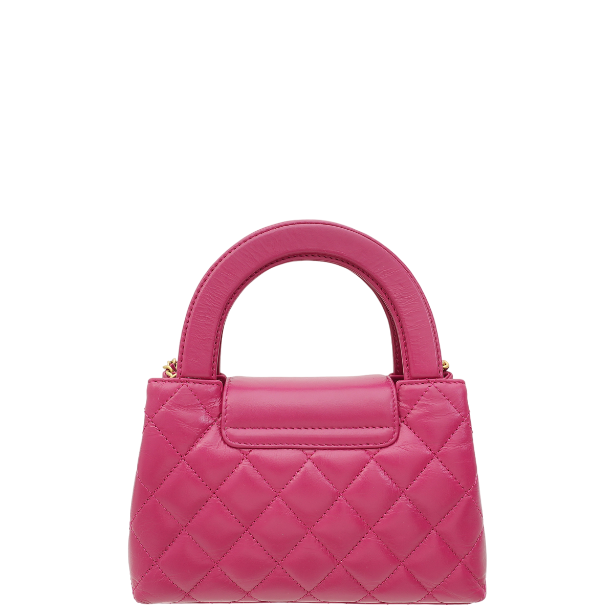 Chanel Fuchsia CC Mini Kelly Quilted Bag-Chanel-THE CLOSET