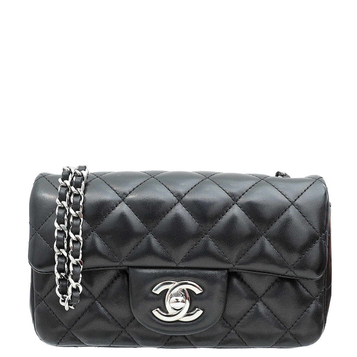 Chanel Black CC Mini Flap Bag-Chanel-THE CLOSET