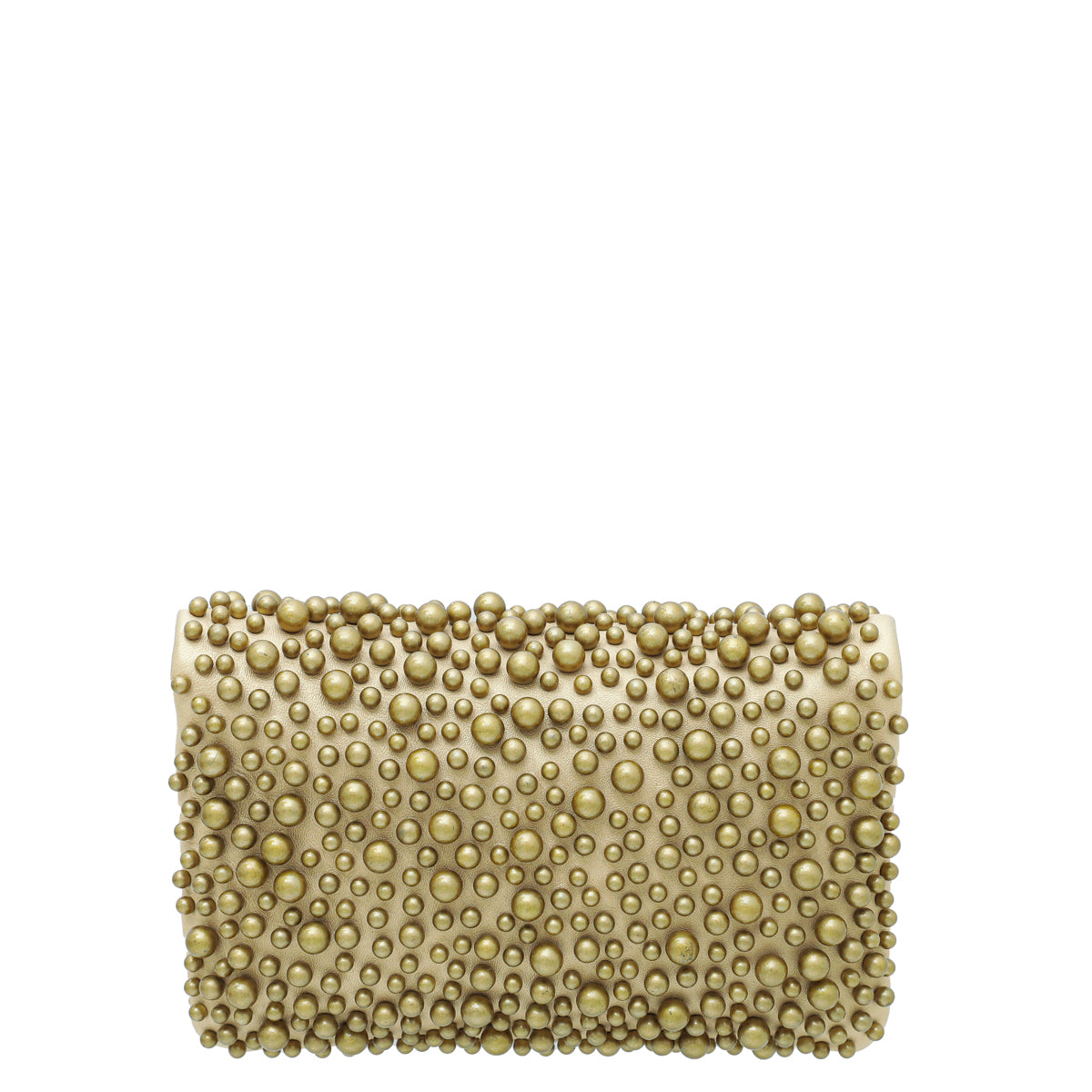 Chanel Metallic Gold Paris-Dubai Pearly Flap Wallet on Chain-Chanel-THE CLOSET