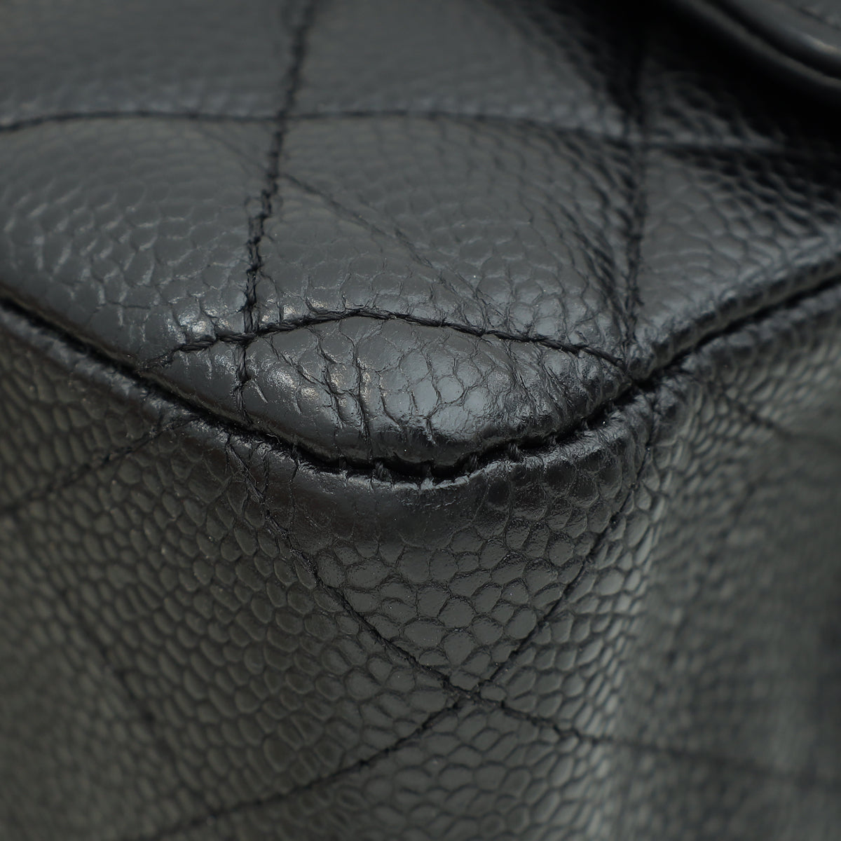 Chanel Black Classic Double Flap Medium Bag