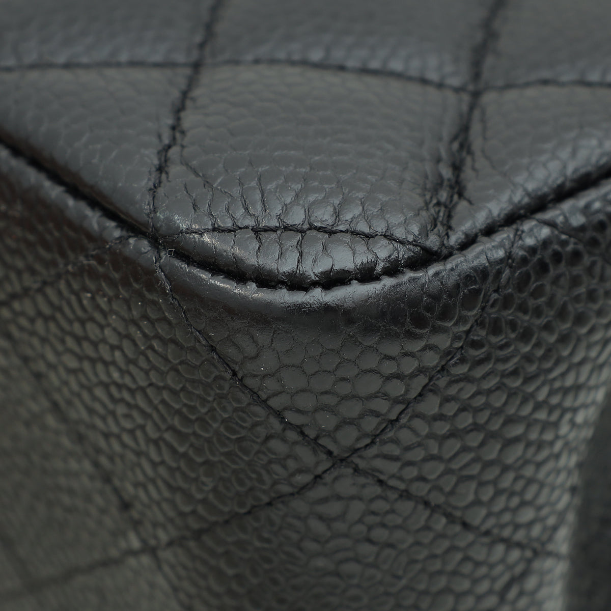 Chanel Black Classic Double Flap Medium Bag