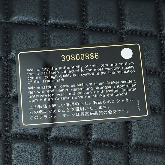 Chanel Black Success Story Set of 4 Micro Mini Bags