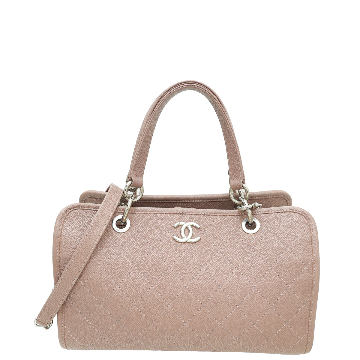 Chanel Old Rose CC French Riviera Tote Bag – The Closet