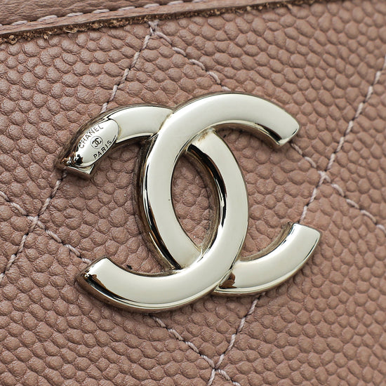 Chanel Old Rose CC French Riviera Tote Bag