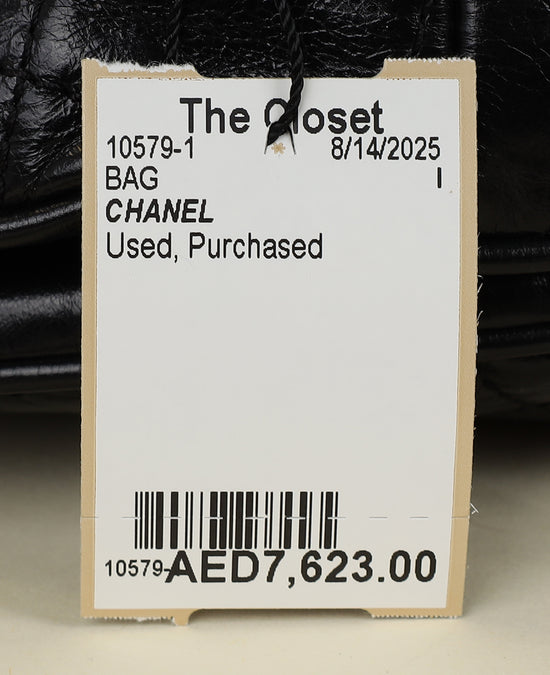 Chanel Black CC Bubble Large Messenger Flap Bag-Chanel-THE CLOSET