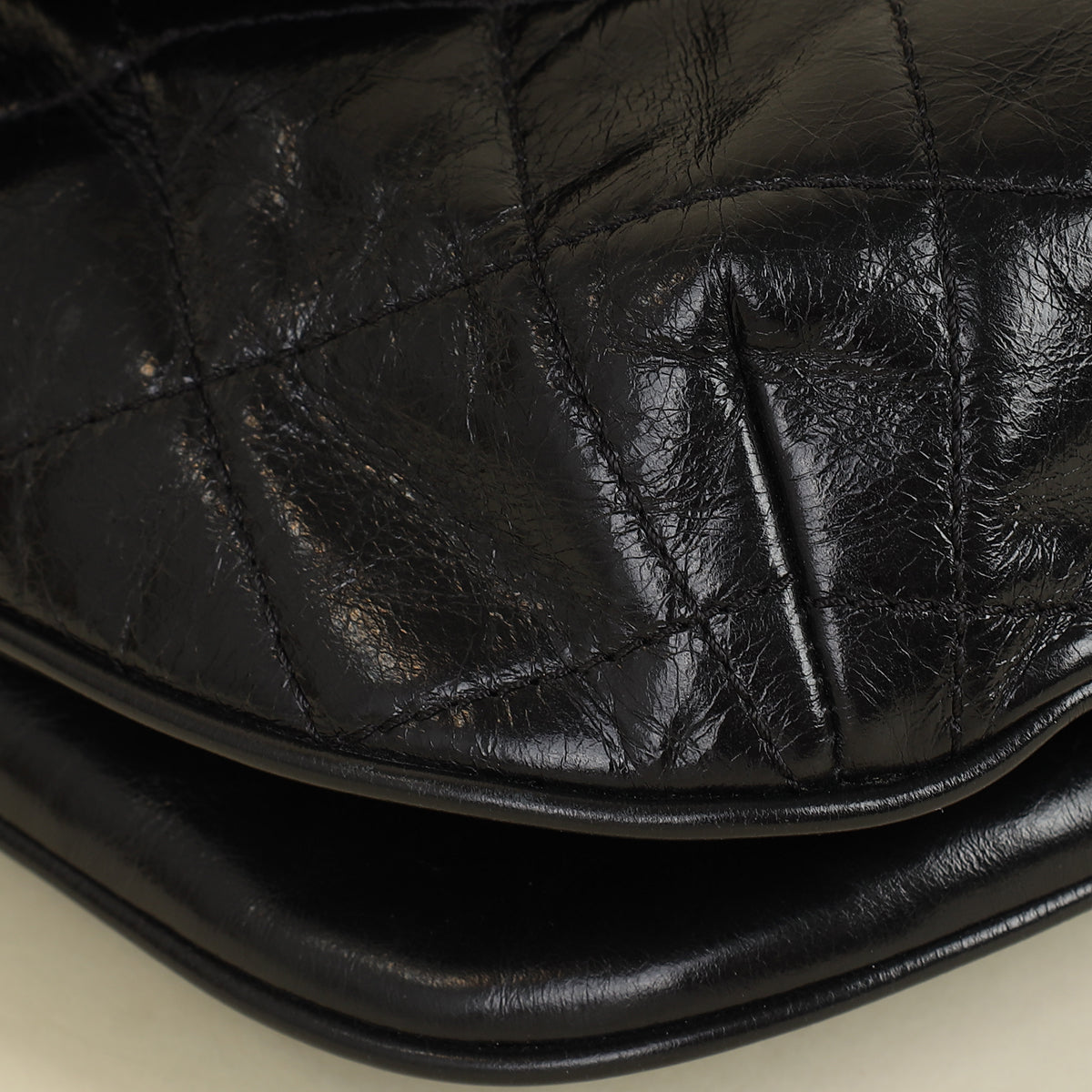 Chanel Black CC Bubble Large Messenger Flap Bag-Chanel-THE CLOSET