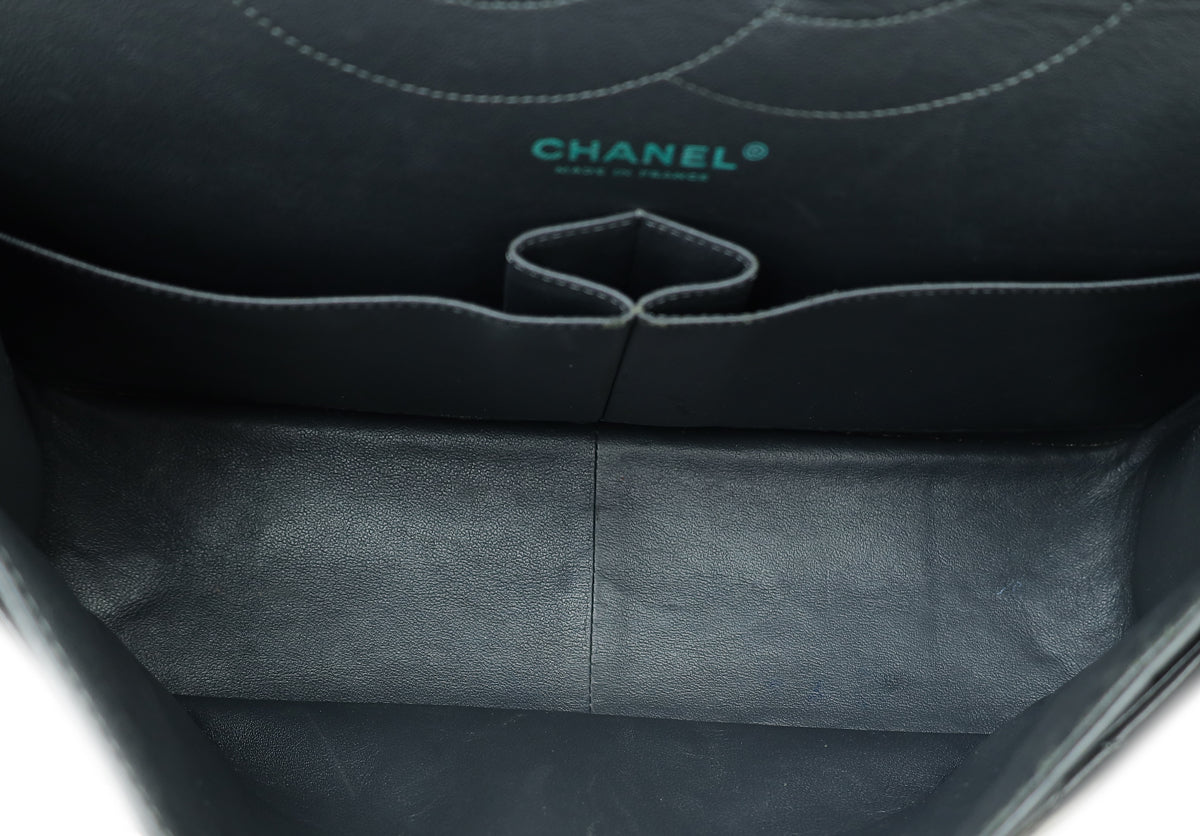 Chanel Dark Grey 2.55 Reissue 226 Double Flap Bag