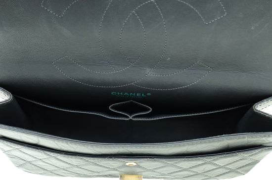 Chanel Dark Grey 2.55 Reissue 226 Double Flap Bag