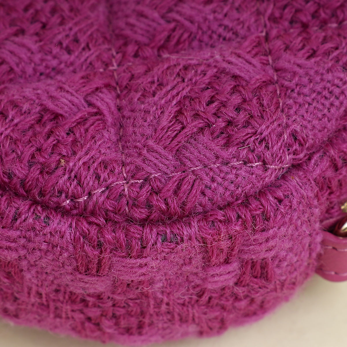 Chanel Fuchsia Mini Waist & Coin Purse Bag