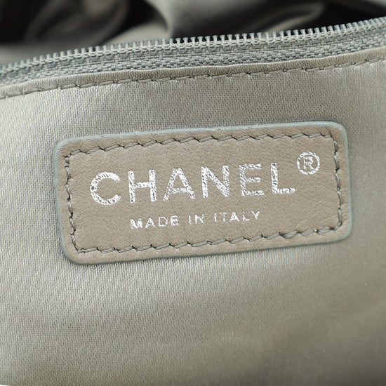 Chanel White Rock & Chain Hobo Bag