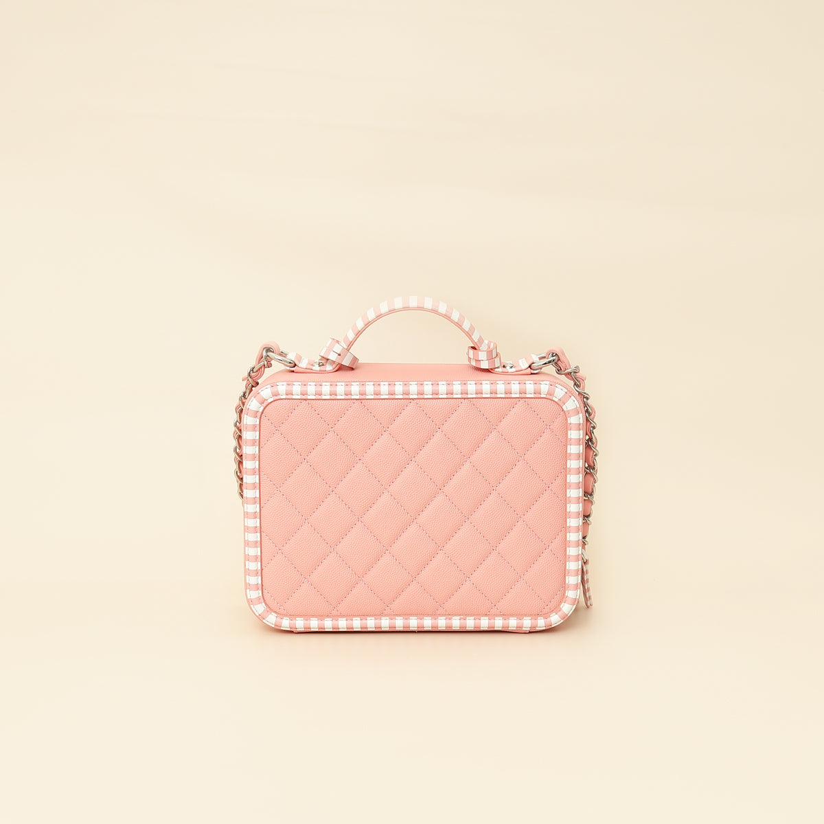 Chanel Bicolor CC Filigree Medium Vanity Case-Chanel-THE CLOSET