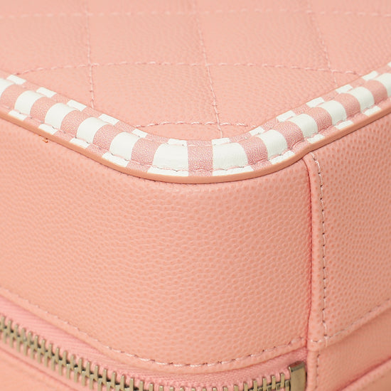 Chanel Bicolor CC Filigree Medium Vanity Case-Chanel-THE CLOSET