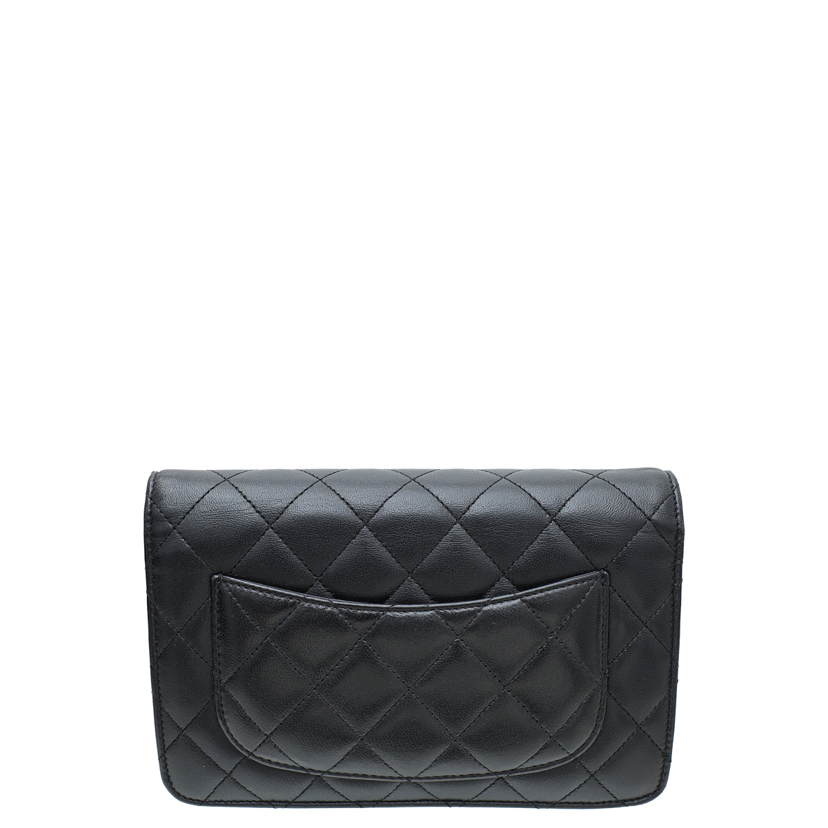 Chanel Black CC Classic Wallet On Chain-Chanel-THE CLOSET