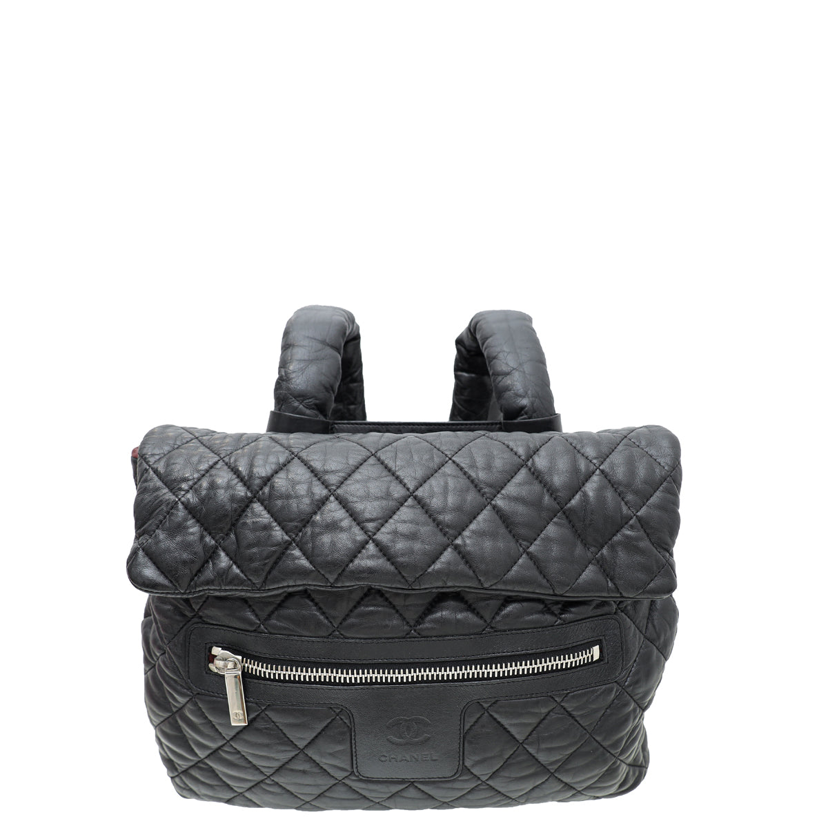 Chanel Black CC Coco Cocoon Quilted Backpack Bag-Chanel-THE CLOSET