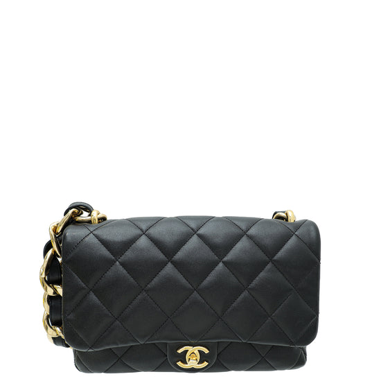 Chanel Black Funky Town Large Flap Bag – THE CLOSET