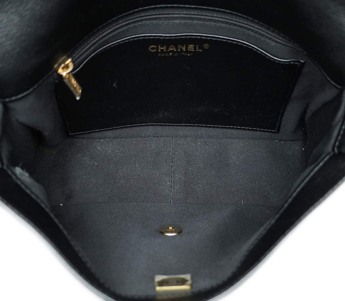 Chanel Black Funky Town Large Flap Bag