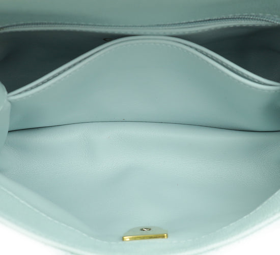 Load image into Gallery viewer, Chanel Light Blue Coco Handle Small Bag
