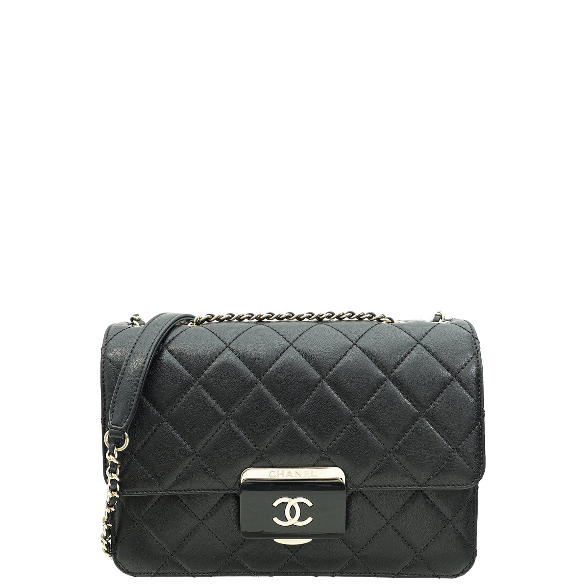 Chanel Black CC Beauty Lock Flap Bag-Chanel-THE CLOSET
