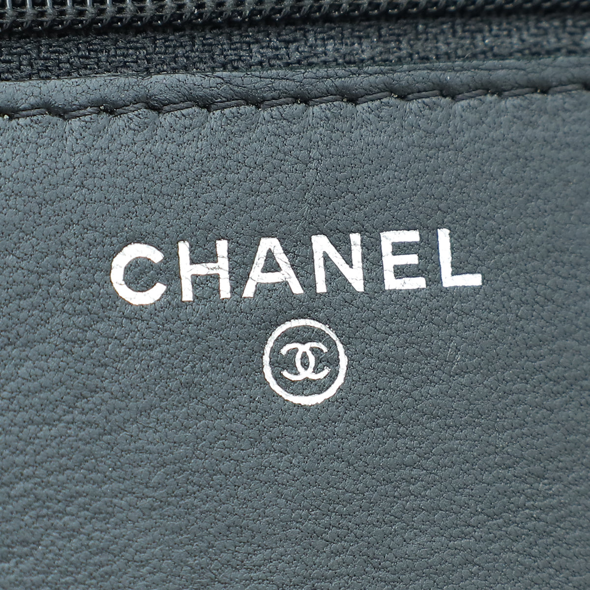 Chanel Black CC Crossing Wallet On Chain