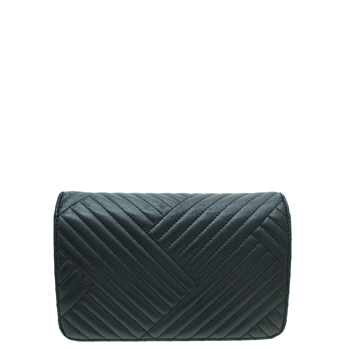 Chanel Black CC Crossing Wallet On Chain-Chanel-THE CLOSET