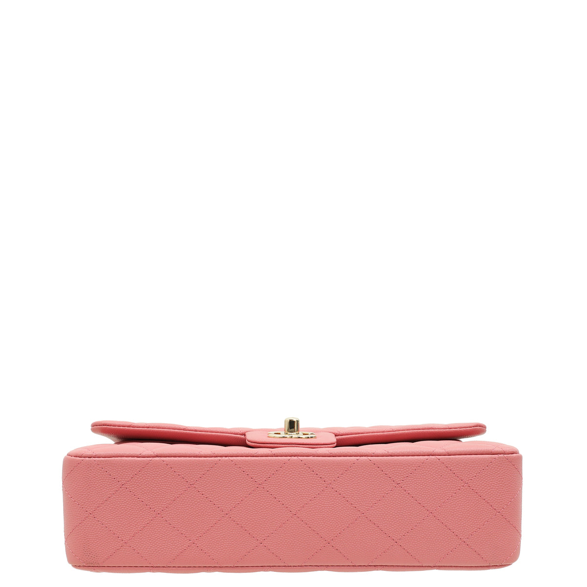 Chanel Rose Pink Classic Double Flap Medium Bag