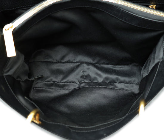 Chanel Black Grand Shopping Tote (GST) Bag