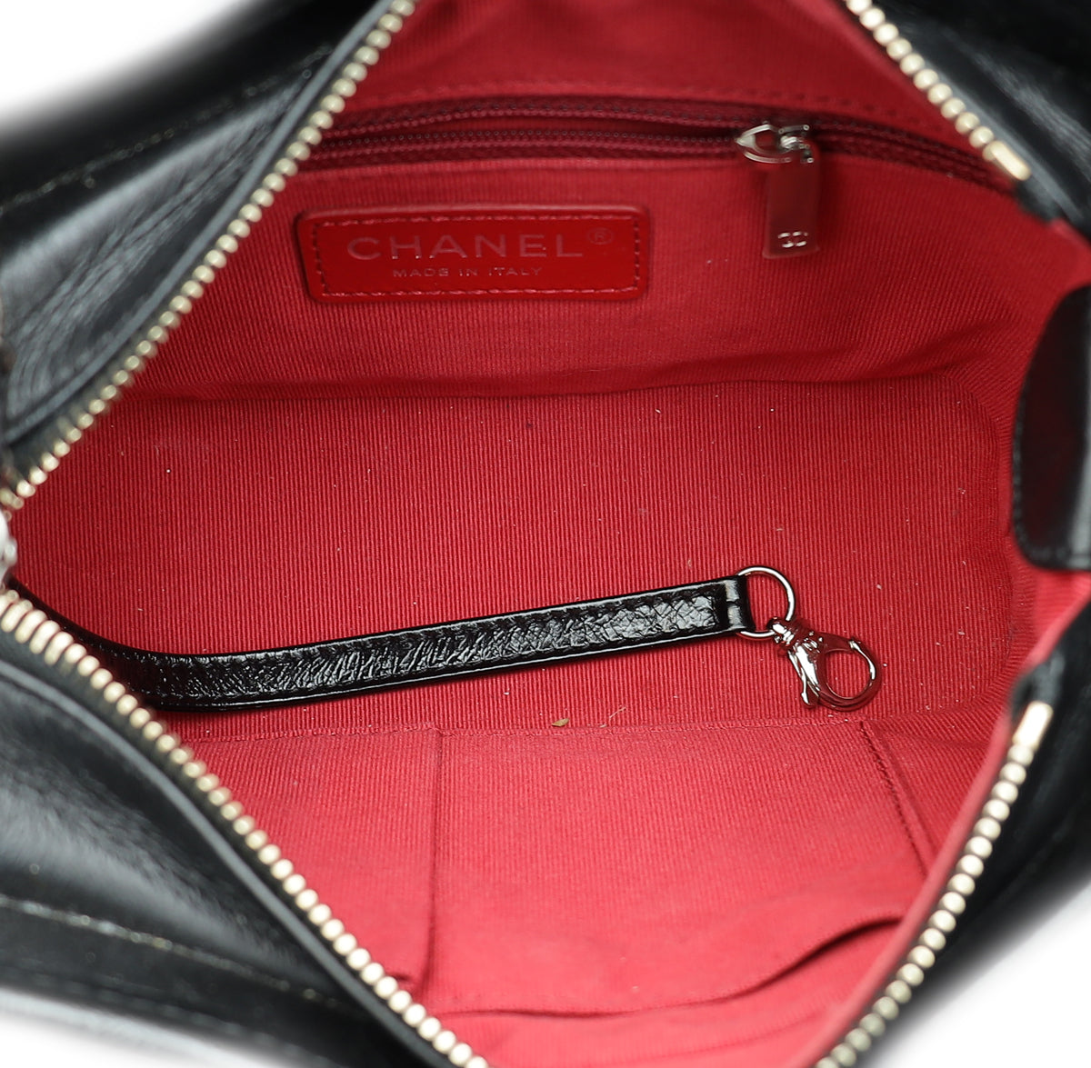 Chanel Black Aged Gabrielle Hobo Small Bag