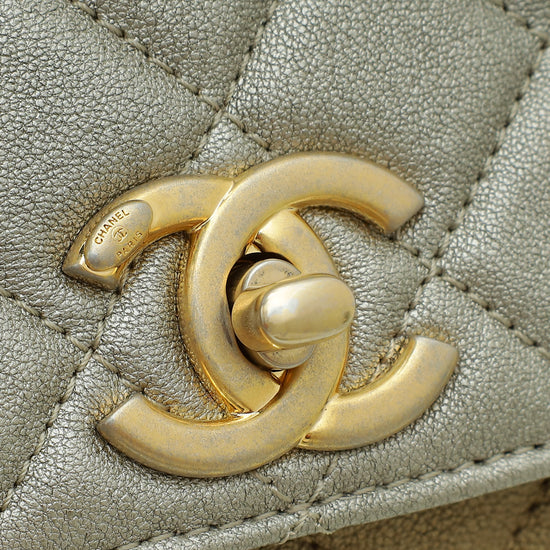 Chanel Multicolor CC Camellia Flower Flap Small Bag