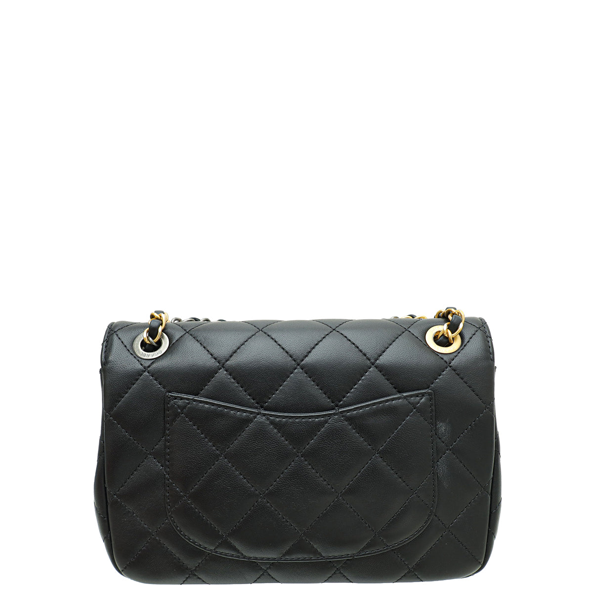 Chanel Black Coco Clips Flap Small Bag