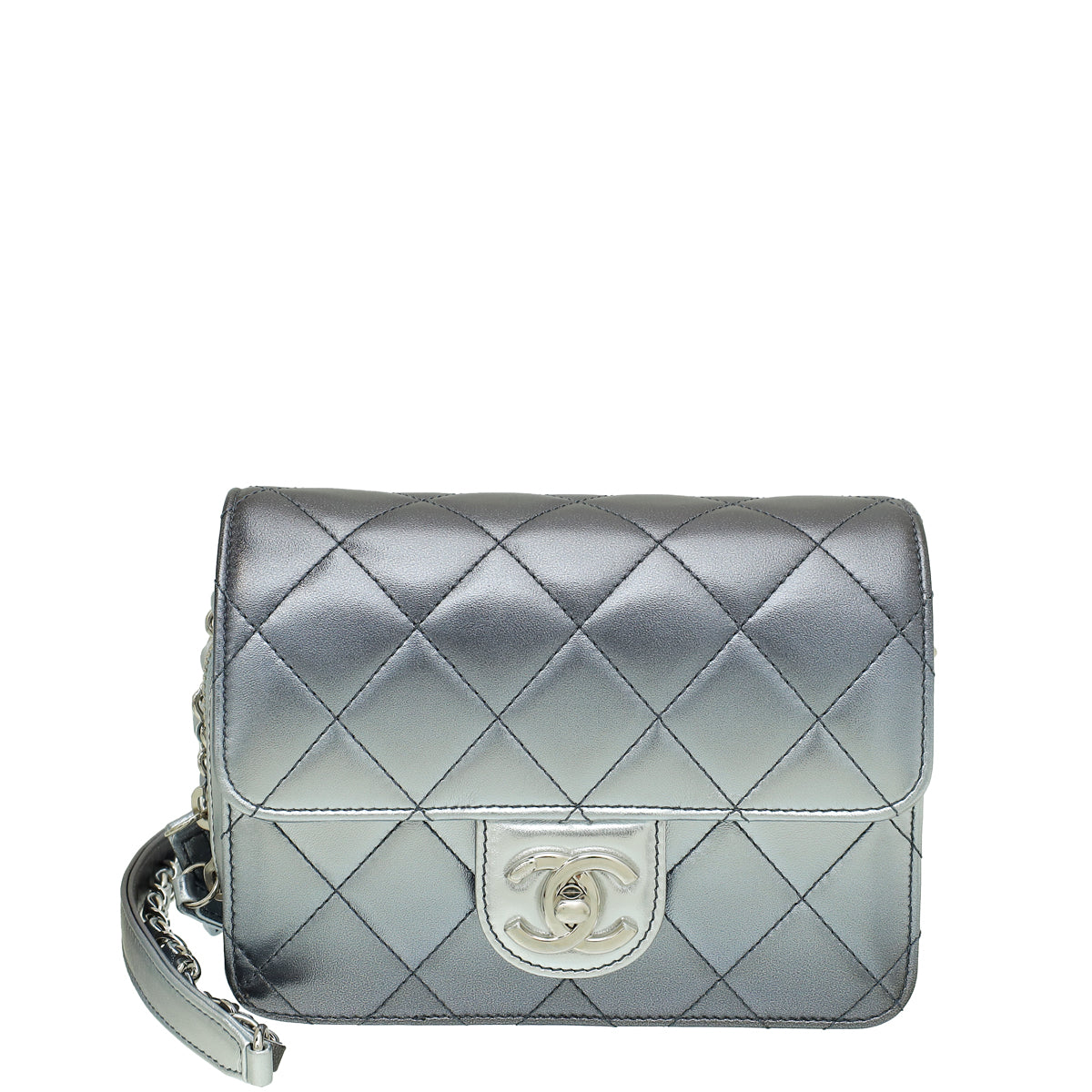 Chanel CC Metallic Bicolor Like A Wallet Flap Bag-Chanel-THE CLOSET