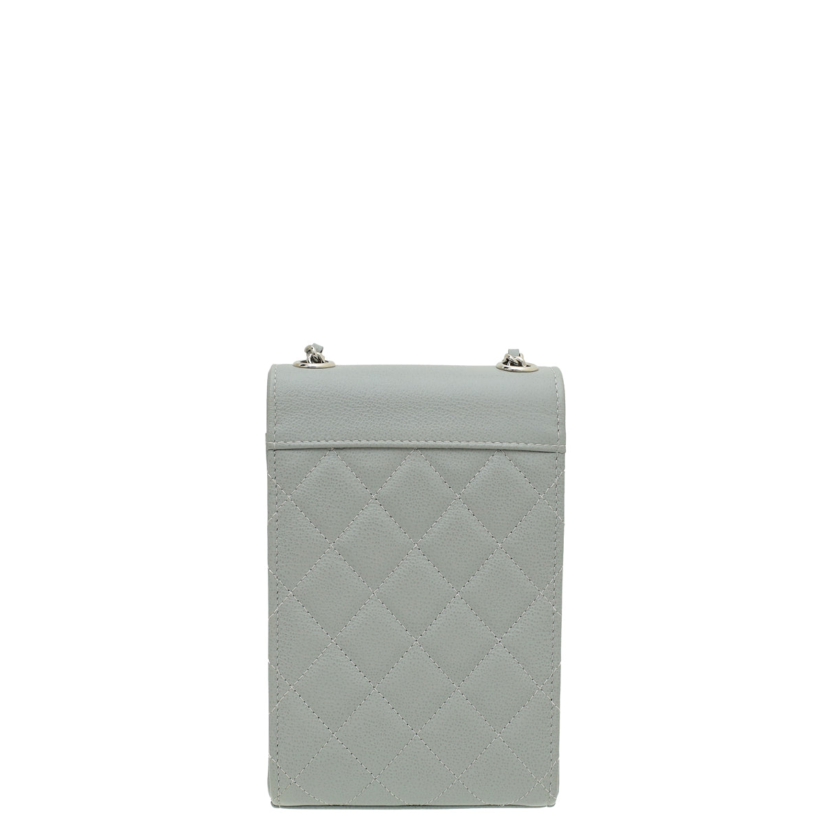 Chanel Grey CC Box Horizontal Chain Bag-Chanel-THE CLOSET