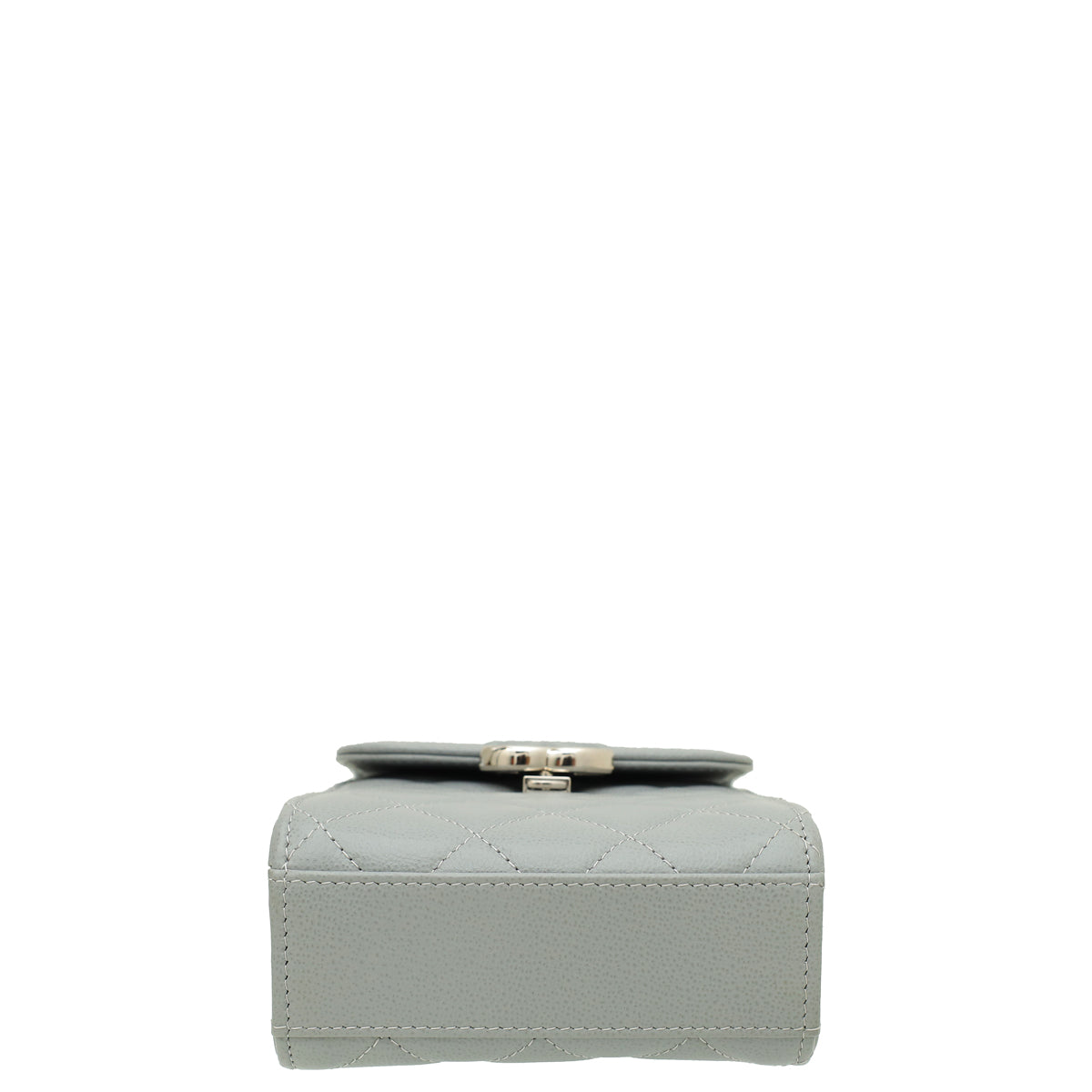 Chanel Grey CC Box Horizontal Chain Bag