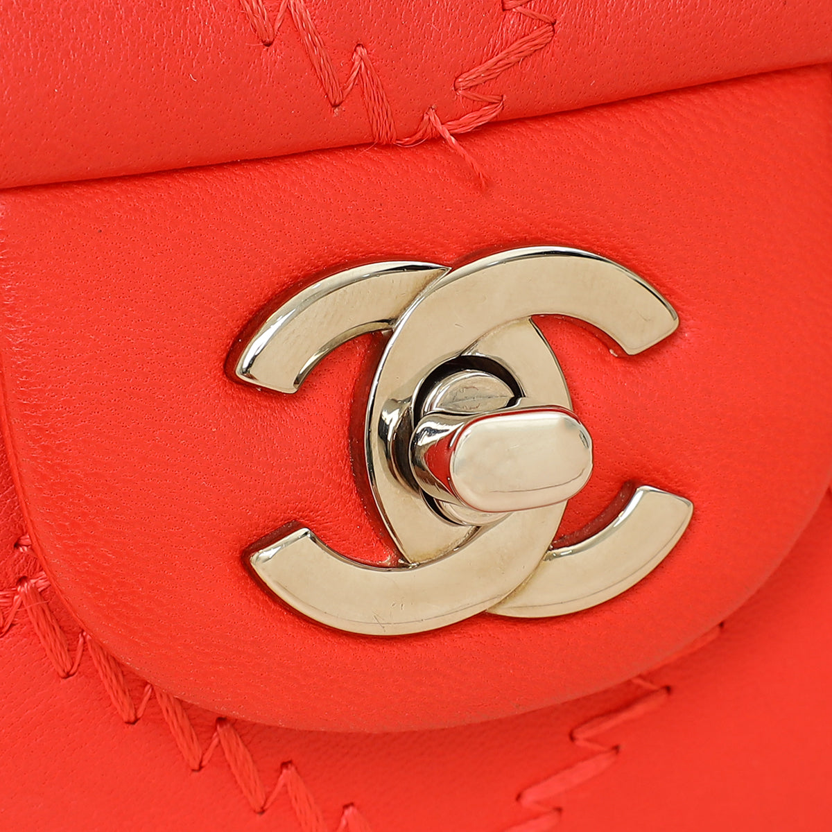 Chanel Red Ultimate Stitch Mini Flap Wallet on Chain-Chanel-THE CLOSET