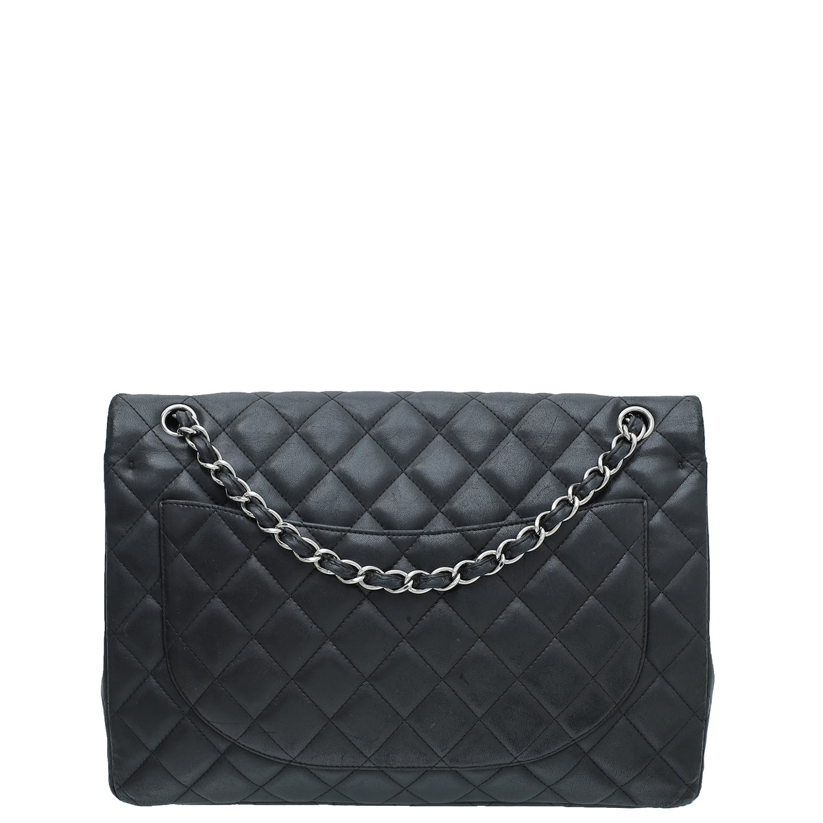 Chanel Lime CC Classic Double Flap Maxi Bag – The Closet