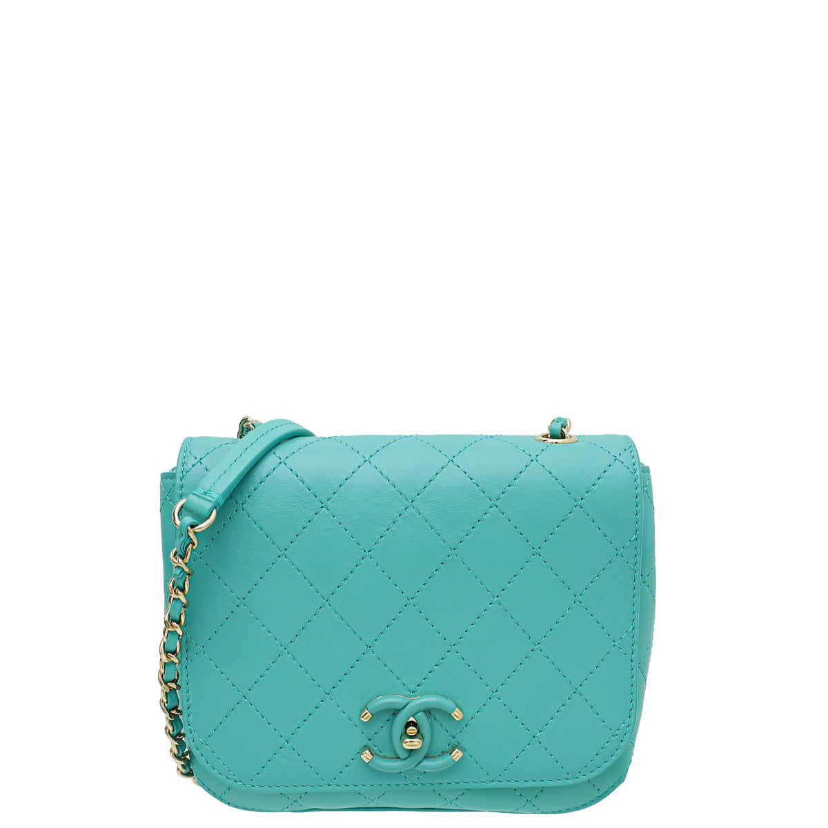 Chanel Tiffany Stitched Covered CC Flap Bag-Chanel-THE CLOSET