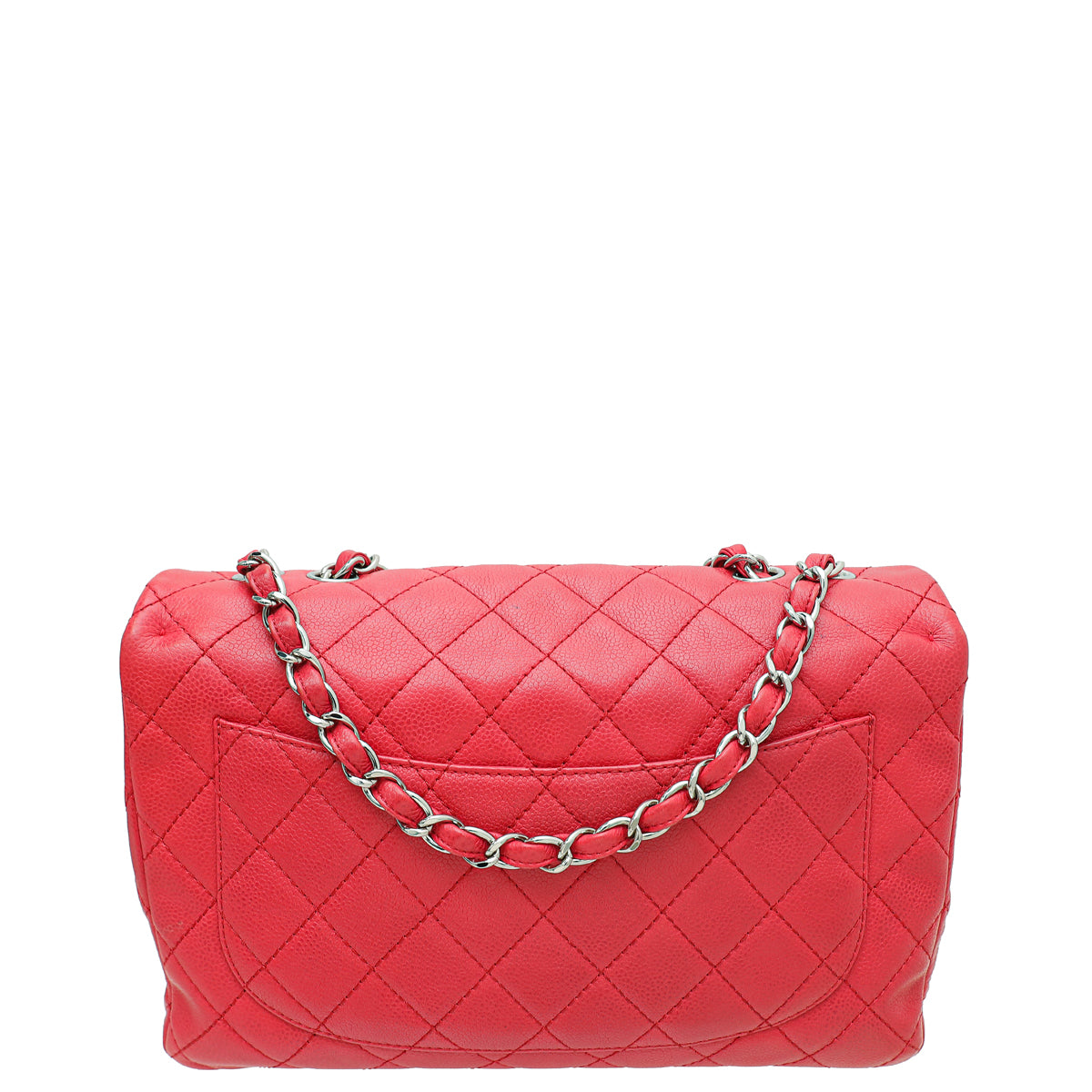 Chanel Red CC Flap Bag-Chanel-THE CLOSET