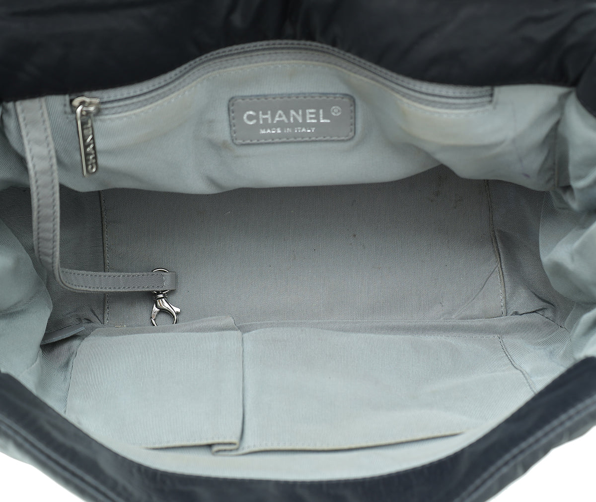 Chanel Black Nylon CC Ultra Stitches Bubble Accordion Medium Bag