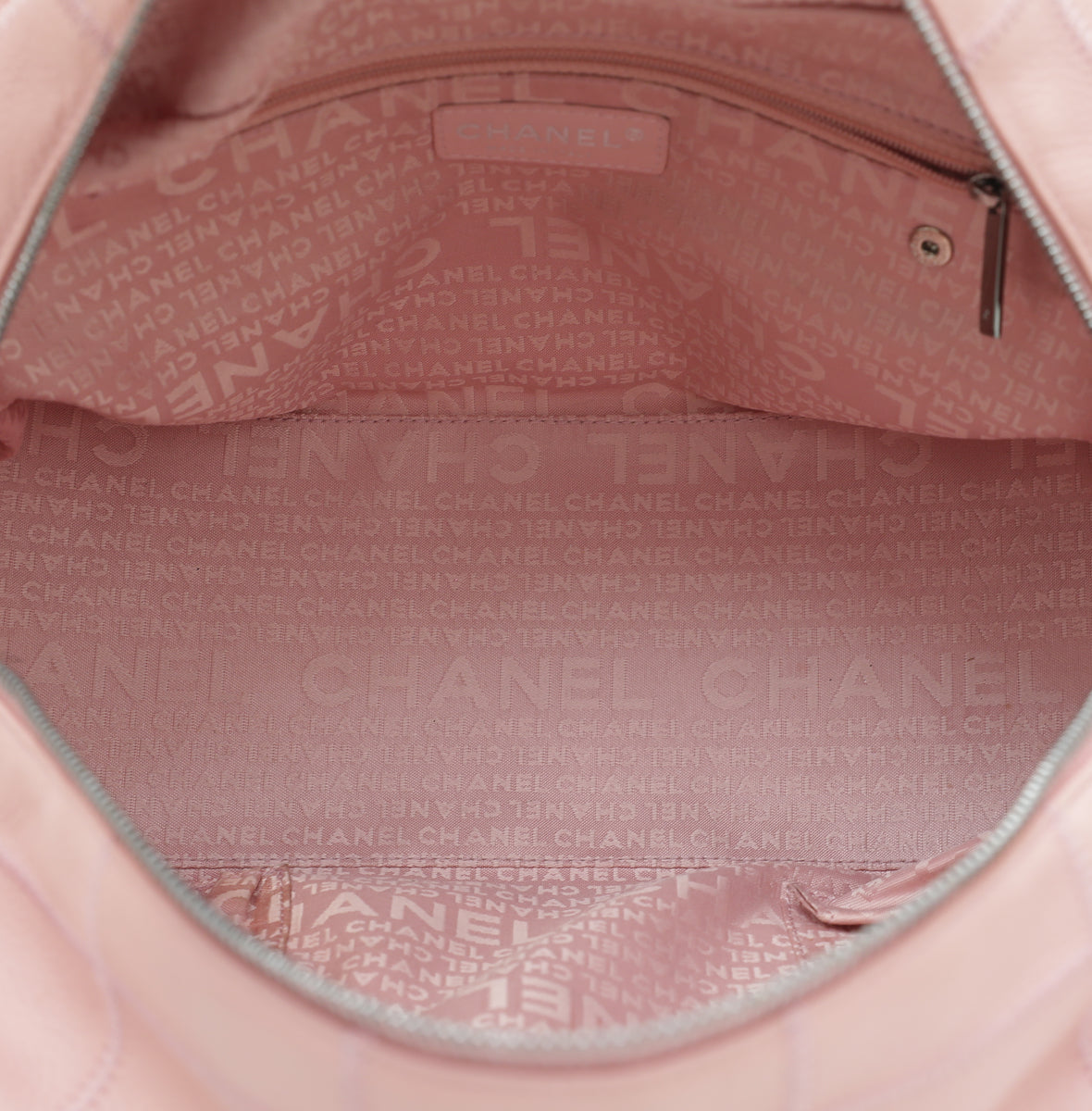 Chanel Pink Lax Bowler Bag