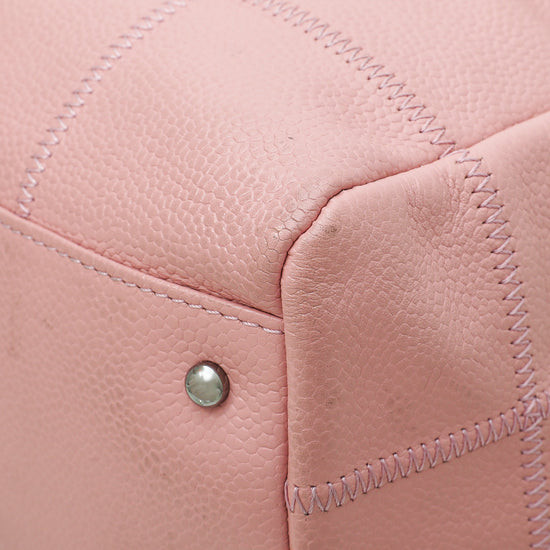 Chanel Pink Lax Bowler Bag