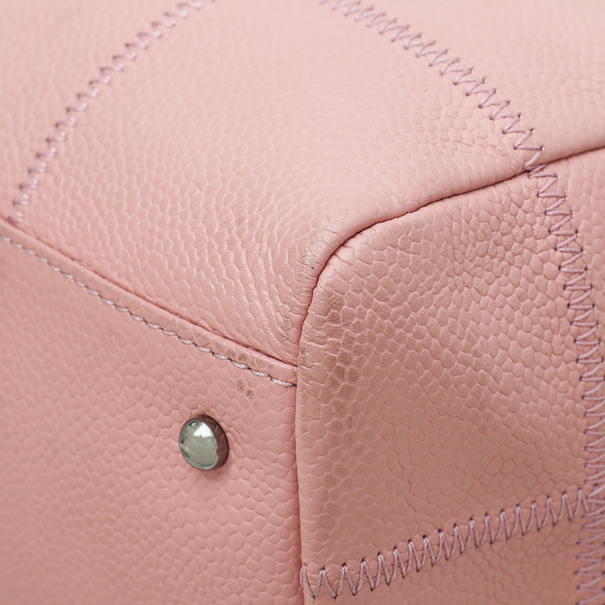 Chanel Pink Lax Bowler Bag