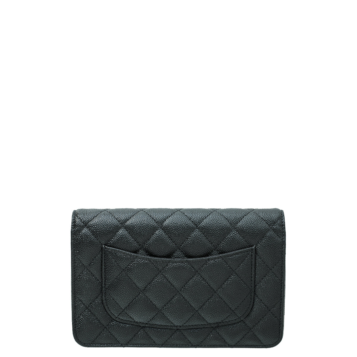 Chanel Black CC Bow Chain Wallet on Chain-Chanel-THE CLOSET