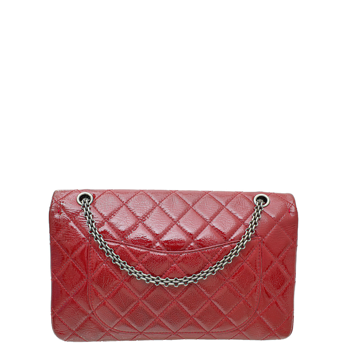 Chanel Dark Red 2.55 Reissue Double Flap 227 Bag-Chanel-THE CLOSET